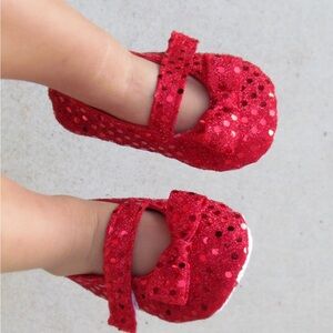 Ruby Red Slippers (Wizard of Oz Inspired)